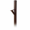 Salsbury Industries Salsbury Industries 4825BRZ Decorative Mailbox Post Modern In Ground Mounted - Bronze 4825BRZ